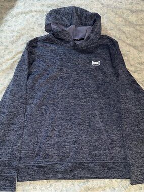 Everlast Men's Navy Heather Performance Hoodie